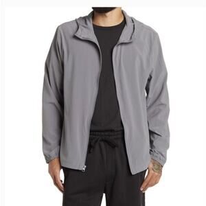 Z BY ZELLA NEW Traction Training Jacket in Grey Shade Men's M